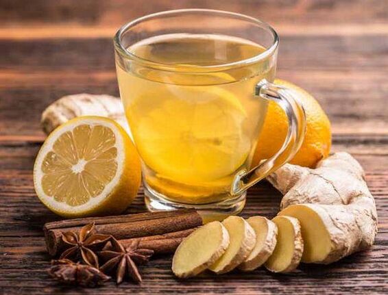 Arbata su imbieru, citrina, cinamonu ir gvazdikėliais ilgalaikei erekcijai