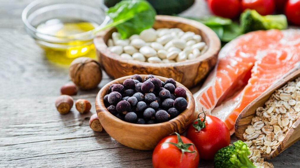 maisto produktai potencijai padidinti